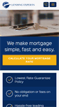Mobile Screenshot of lendingexperts.ca